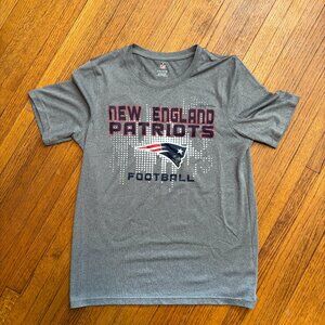 🏈 New England Patriots Dri-Fit T-Shirt | NFL Football | Kids | Size L